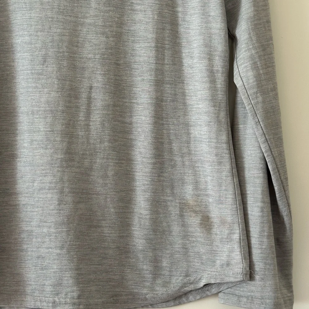Danskin/ TeeTop, Large, Gray/ long sleeve - Picture 4 of 8